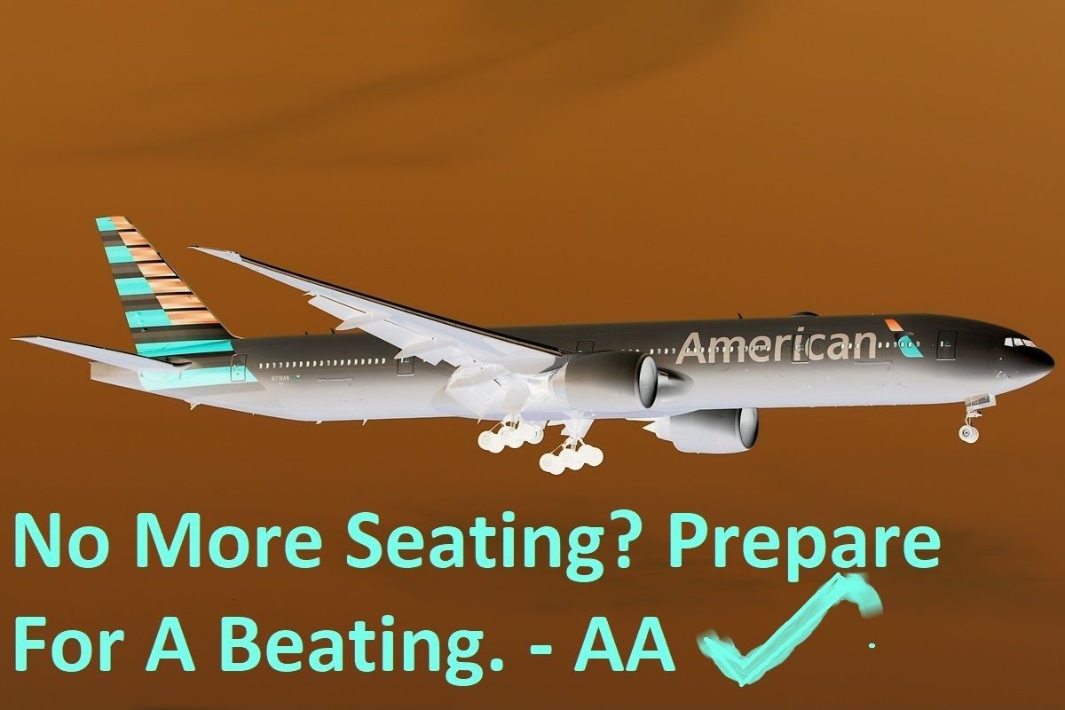 No More Seating Prepare For A Beating