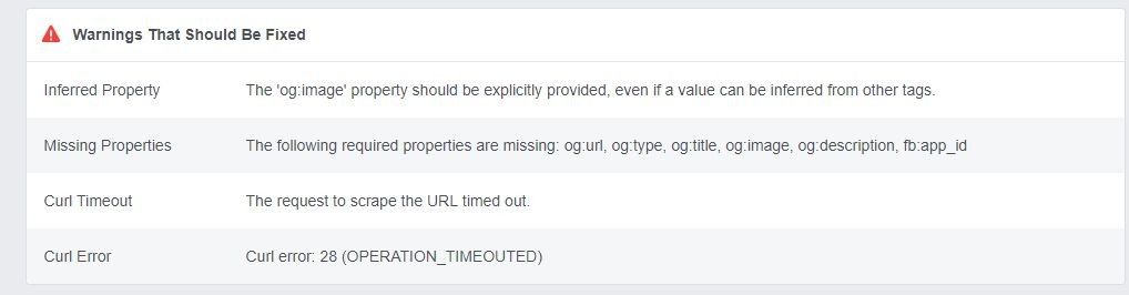 How To Fix Failed Social Media Previews