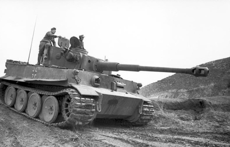 Tiger I Tank , Tunisia, 1943