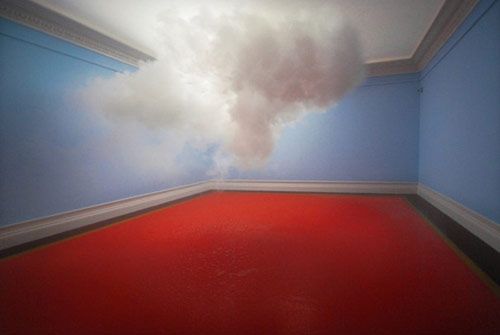 Dutch artist creates clouds
